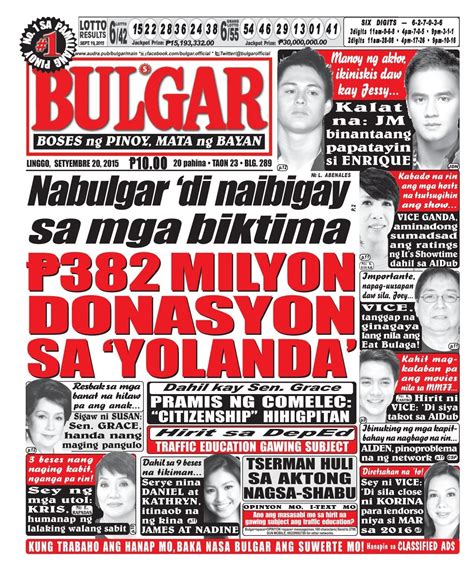 bulgar dyaryo ng masa.